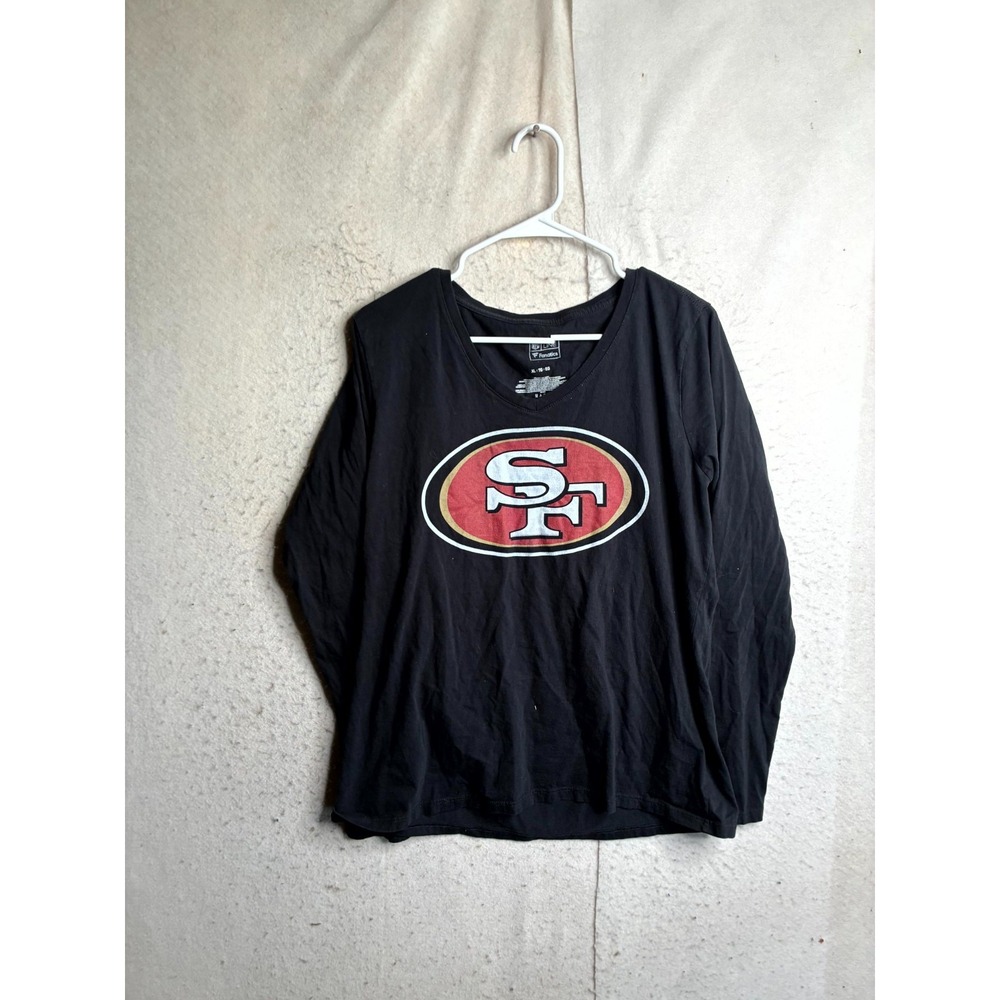 San Francisco 49ers Shirt Mens XL Black Fanatics NFL Pro Line Forty Niners #16
